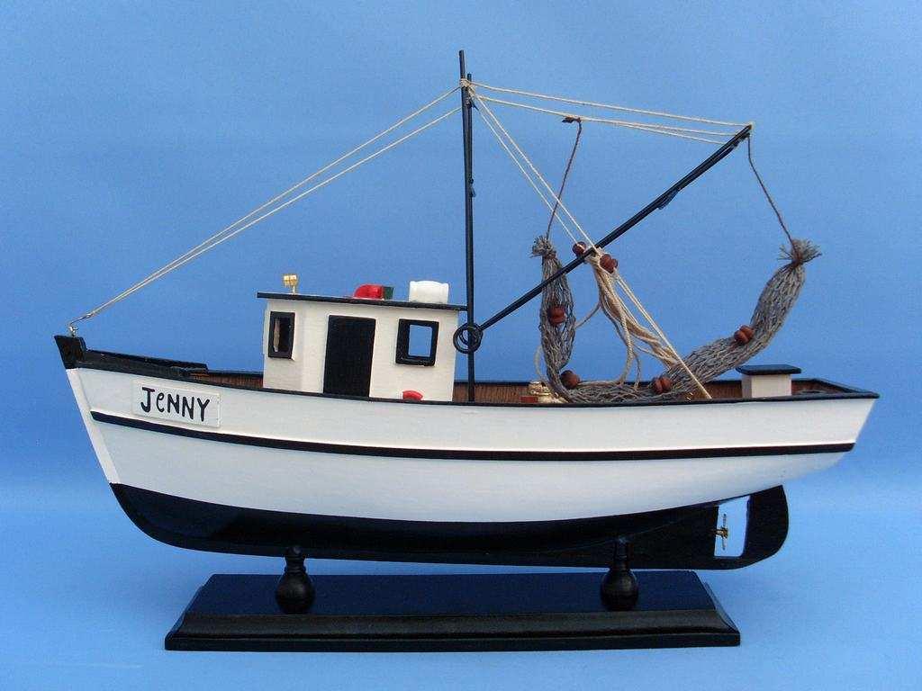 Forrest Gump - Jenny Shrimp Boat 16"