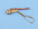Bosun Whistle Key Chain
