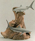 Medium Double Sharks (Airbrushed)