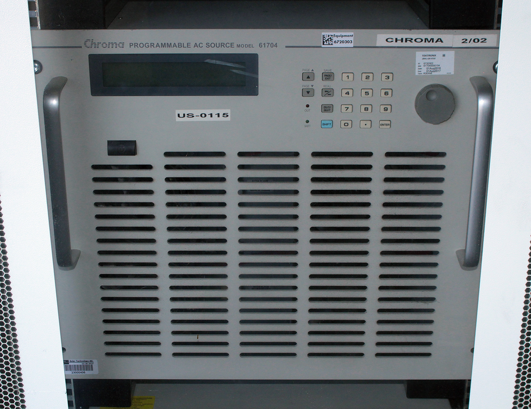 Chroma Systems Solutions 61704 AC Programmable Source