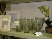 Frames, Hummingbird Etched Glassware, Silk Orchid