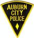 Auburn City Police Patch (yellow/black/triangular)(NY)