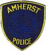 Amherst Police Patch (navy twill)(MA)