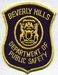 Beverly Hills Dept. of Public Safety Patch (MI)