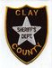 Misc: Clay Co. Sheriff's Dept. Patch (star)