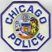 Chicago Police Patch (blue edge/letter, felt) (IL)
