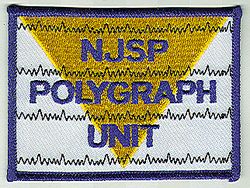 NJSP Polygraph Unit Patch (NJ)