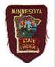 State: MN, State Patrol Patch (cap size)