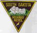 State: SD. Highway Patrol Patch (cap size)
