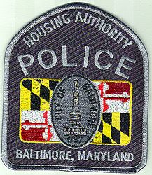 Baltimore Housing Authority Police Patch (MD)