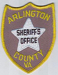 Sheriff: VA, Arlington Co. Sheriffs Office Patch (cap size)
