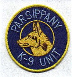 Parsippany K-9 Unit Patch (NJ)