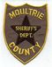 Sheriff: IL, Moultrie Co. Sheriff's Dept. Patch (brown star)