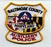 Baltimore Co. Aux. Police Patch (CD, uniform take off) (MD)