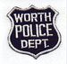 Worth Police Patch (obsolete) (IL)