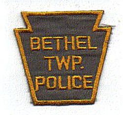 Bethel Twp. Police Patch (brown/gold) (PA)
