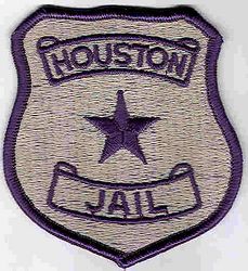 Houston Jail Patch (badge patch) (TX)