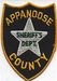 Sheriff: IA, Appanoose Co. Sheriff's Dept. Patch (white star)