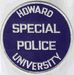 School: DC. Howard Univ. Special Police Patch