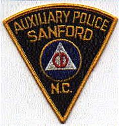 Sanford Aux. Police Patch (circle) (NC)