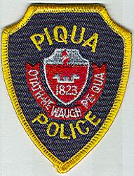 Piqua Police Patch (color/cap size) (OH)
