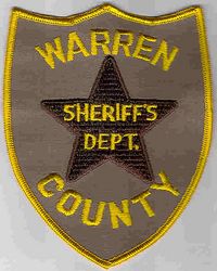 Sheriff: VA. Warren Co. Sheriffs Dept. Patch (large)