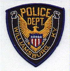 Williamsburg Police Patch (KY)