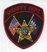 Sheriff: LA, Ascension Parish Sheriff's Dept. Patch (red edge)
