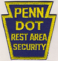 Penn Dot Rest Area Security Patch (PA)