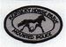 Horse Park Mounted Police Patch (black/gray) (KY)