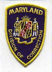 Division of Correction Patch (yellow edge) (MD)