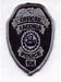 Laconia Police Patch (gray edge, badge size) (NH)