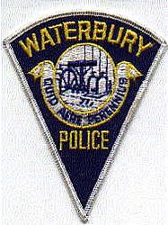 Waterbury Police Patch (triangular)CT)