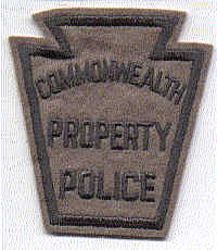 Commonwealth Property Police Patch (felt) (PA)