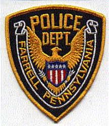 Farrell Police Patch (PA)
