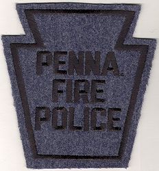 Penna Fire Police Patch (felt) (PA)