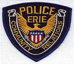 Erie Community Relations Police Patch (PA)