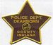 Dearborn Co. Police Patch (IN)