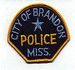 Brandon City Police Patch (MS)
