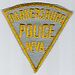 Parkersburg Police Patch (small, tan/gold) (WV)