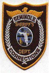 Sheriff: FL, Seminole Sheriffs Dept. of Correction Patch
