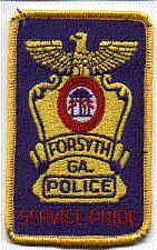 Forsyth Police Patch (GA)