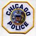 Chicago Police Patch (yellow edge/blue letters,twill) (IL)