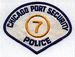 Chicago Port Security #7 Police Patch (IL)