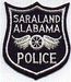 Saraland Police Patch (blue/white) (AL)