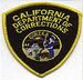 Dept. of Corrections Patch (large)(CA)