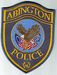 Abington Police Patch (gold letters) (PA)