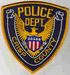 Crisp Co. Police Patch (gold edge) (GA)