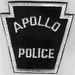 Apollo Police Patch (small letters) (PA)