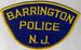 Barrington Police Patch (twill) (NJ)